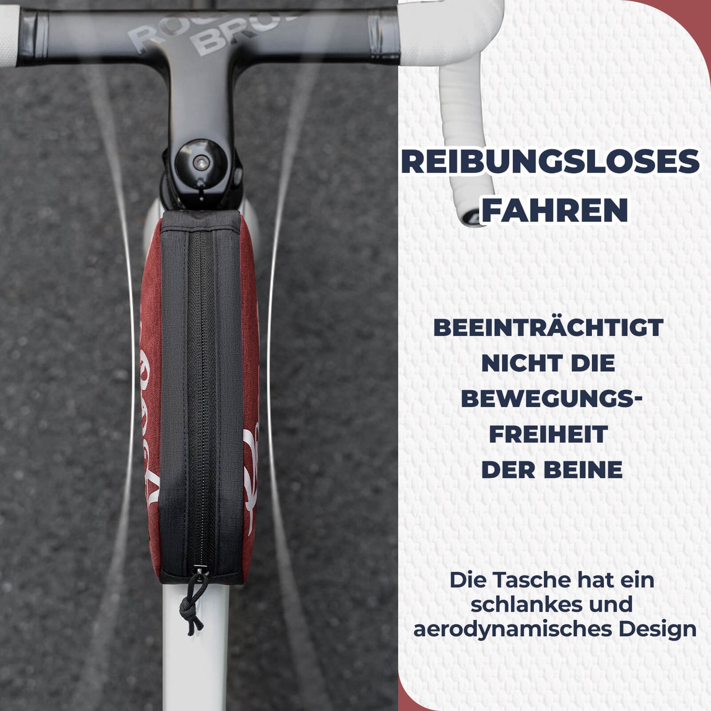 Oberrohrtasche Rahmentasche 0,8L - ROCKBROS-EU