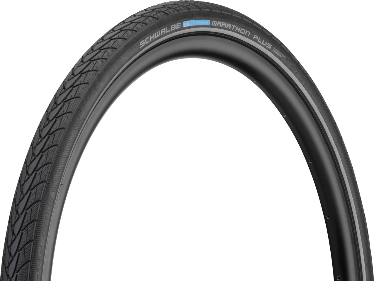 SCHWALBE Marathon Plus Reflex | 700x38  | 40-622 | Trekking | schwarz |  Drahtreifen | 67 tpi | 960 g