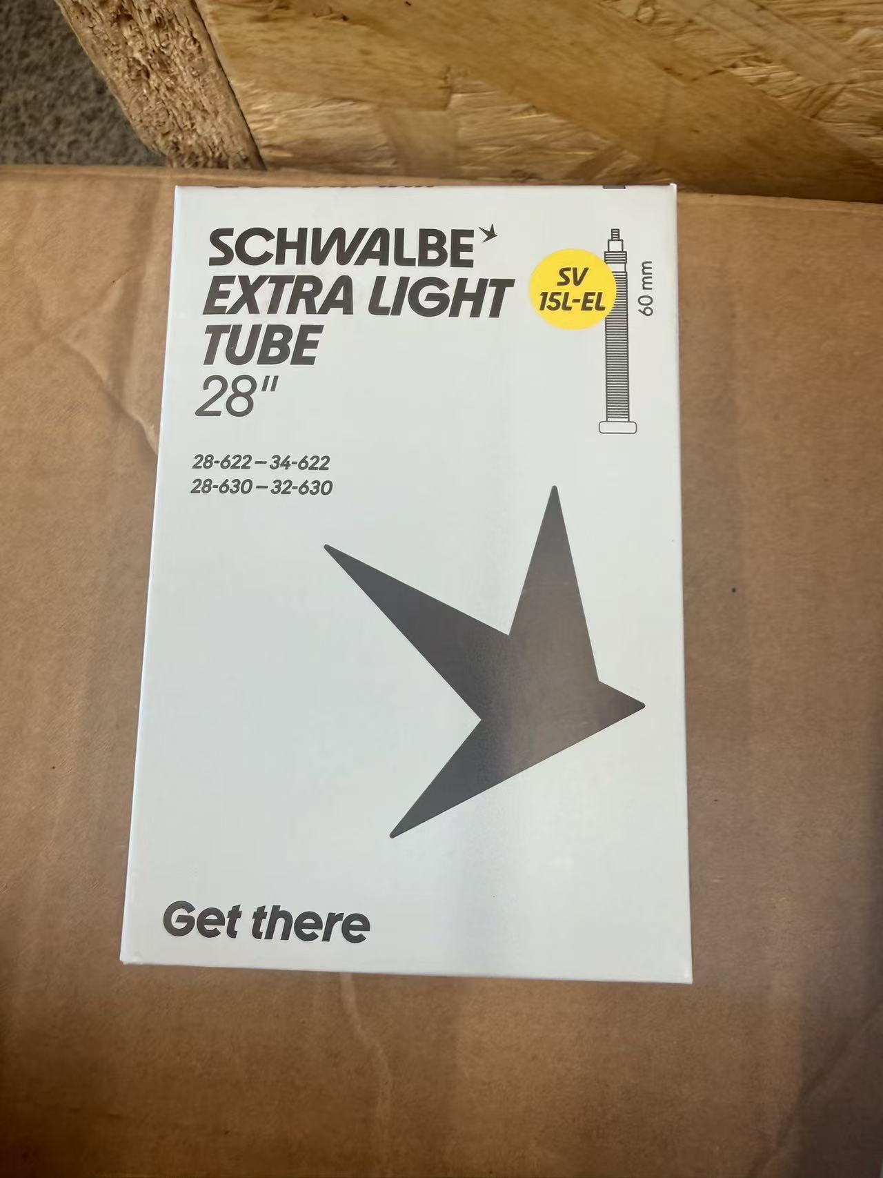 SCHWALBE Tube "Nr. 15L-EL Extralight"