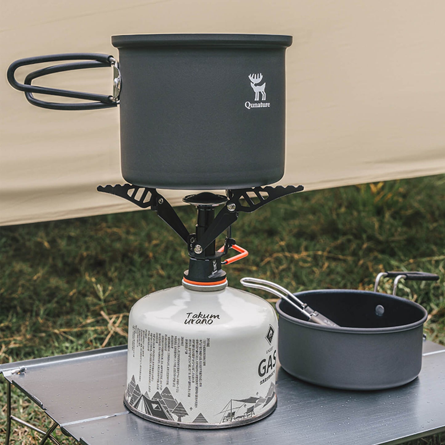 Camping Geschirr Set Kochset mit T?pfen