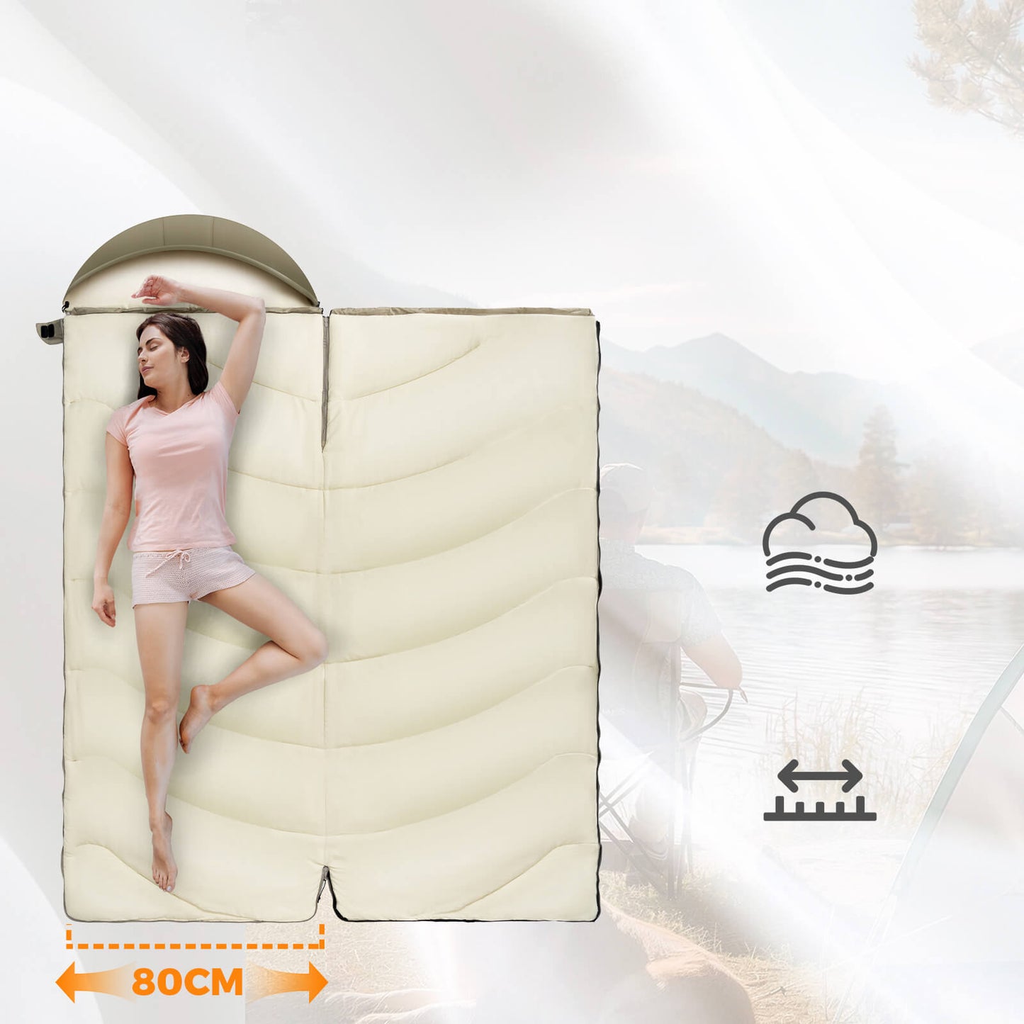 Deckenschlafsack