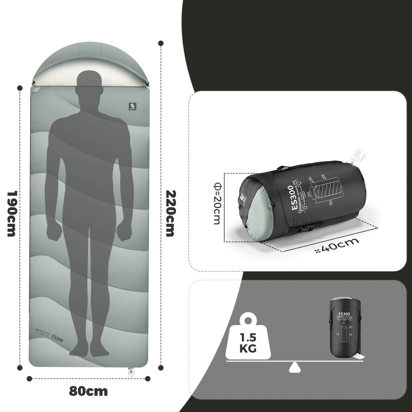 Deckenschlafsack