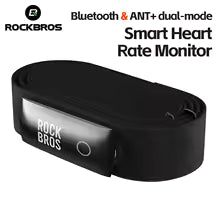 ROCKBROS h828 herzfrequenz sensor bluetooth ant upgrade hr monitor mit brustgurt dual mode computer wasserdichter fahrrad sport gürtel