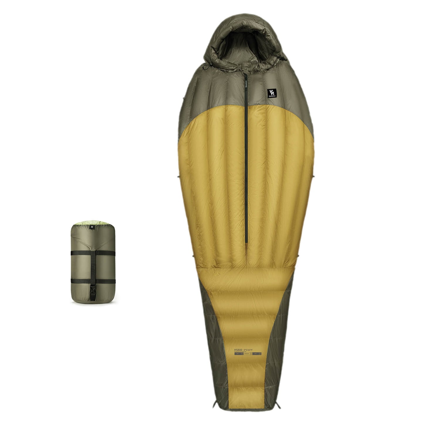 Mumienschlafsack Daune
