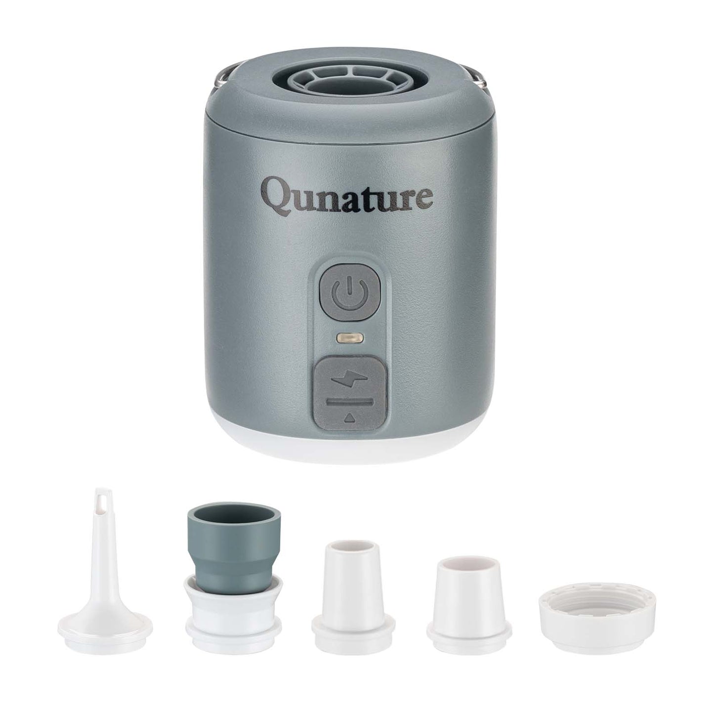 3-in-1 Campingpumpe mit Lampe