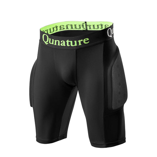 Qunature 3D H邦ftpolster Crash-Pad Gepolsterte Shorts