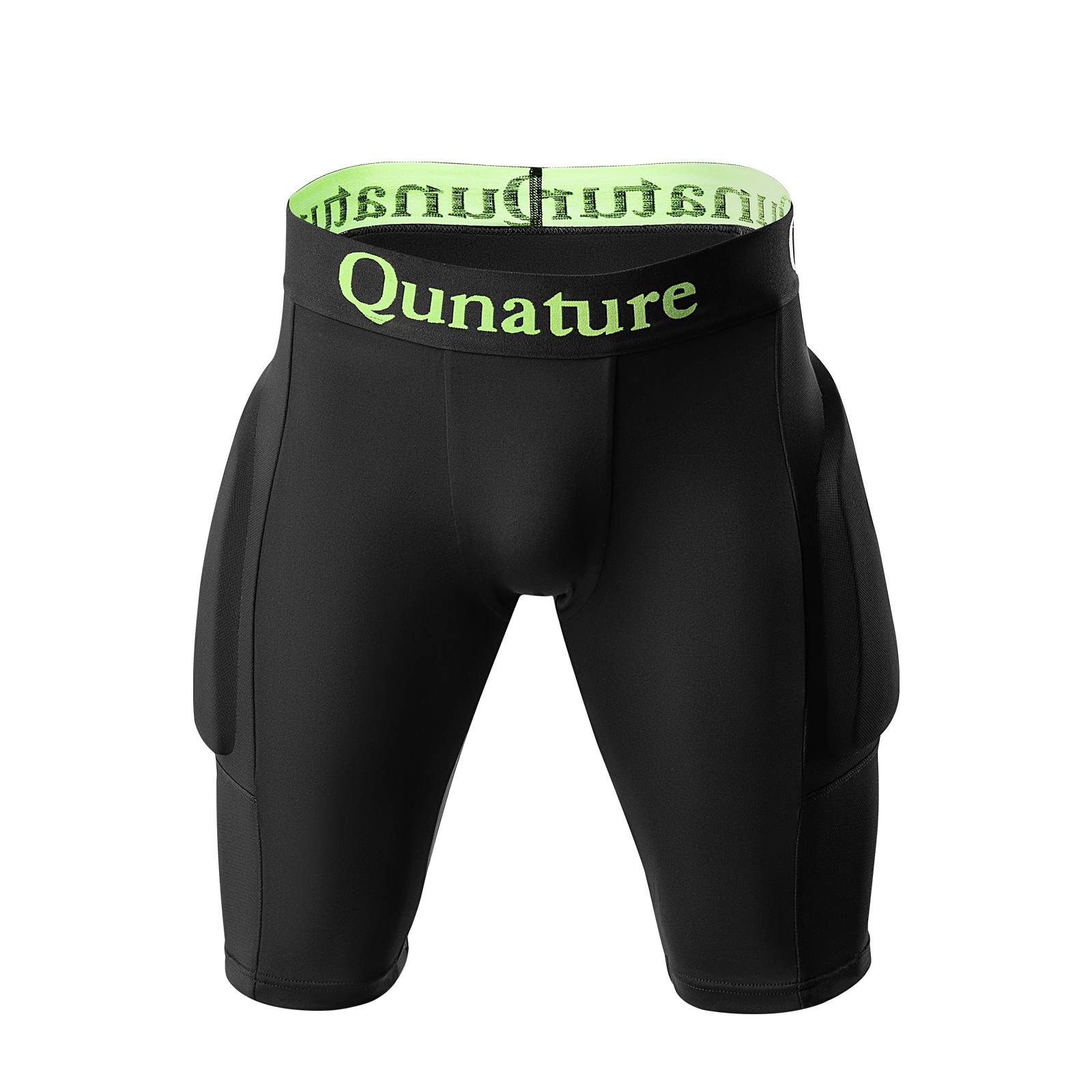 Qunature 3D H邦ftpolster Crash-Pad Gepolsterte Shorts