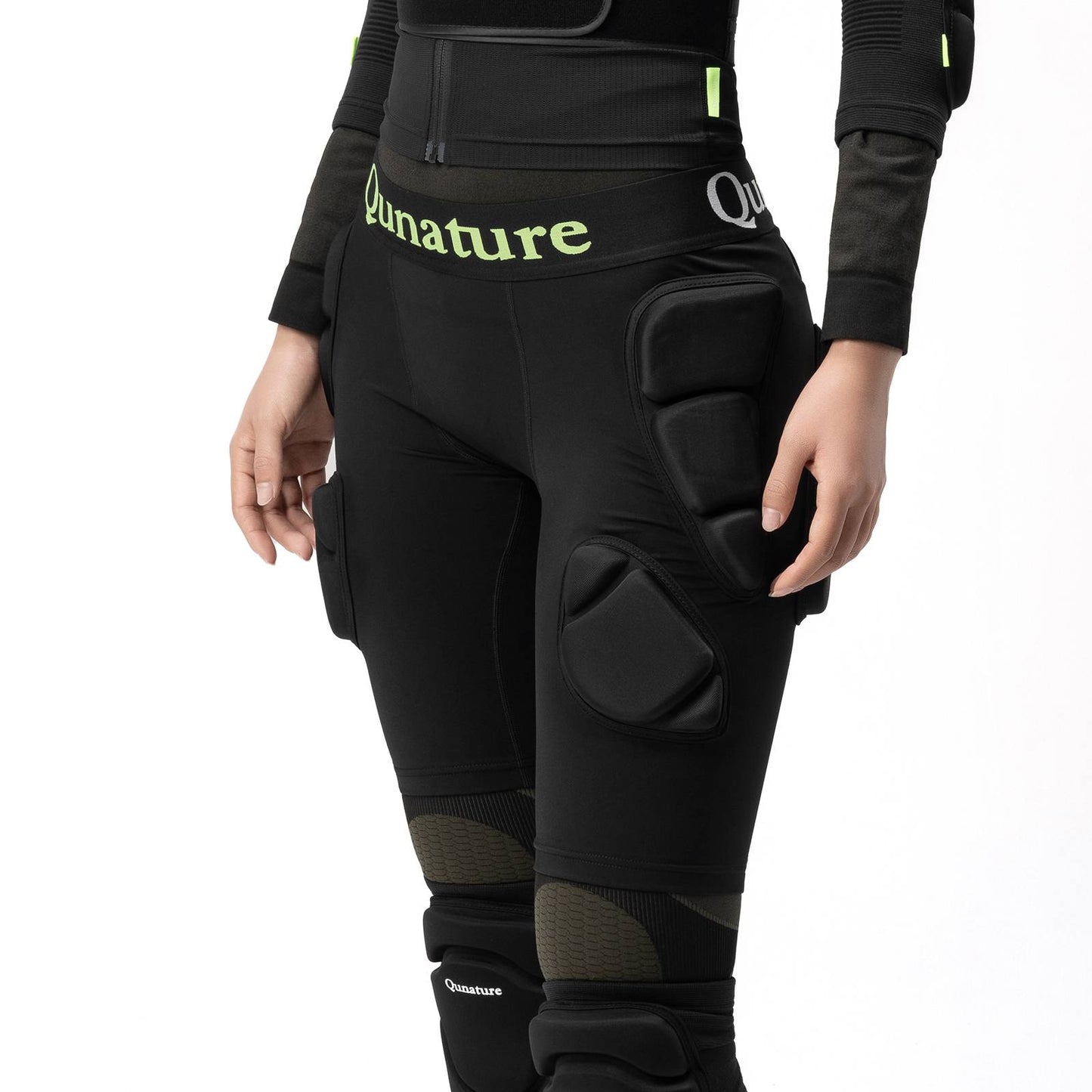 Qunature 3D H邦ftpolster Protektorenhose EVA Crash-Pad