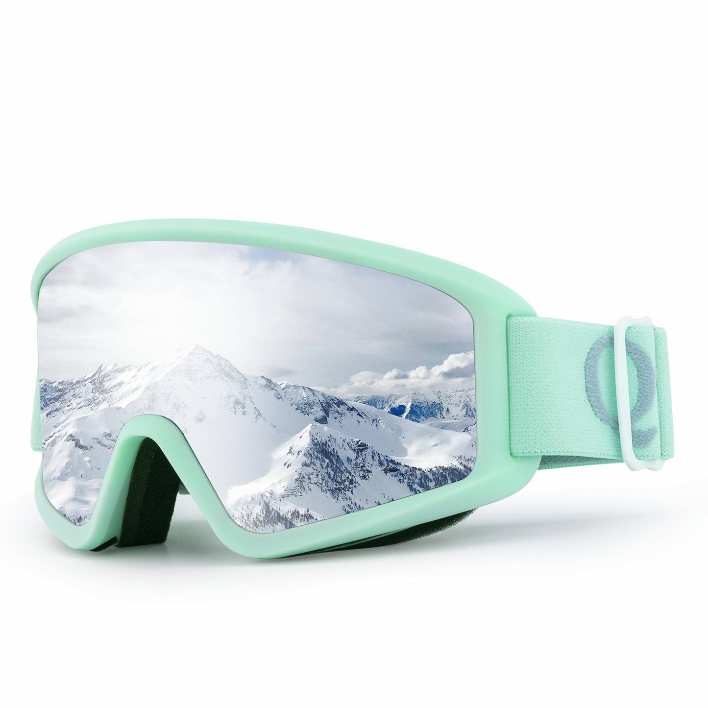 Qunature Anti-Nebel Skibrille Doppellinse #Color_Hellgr邦n