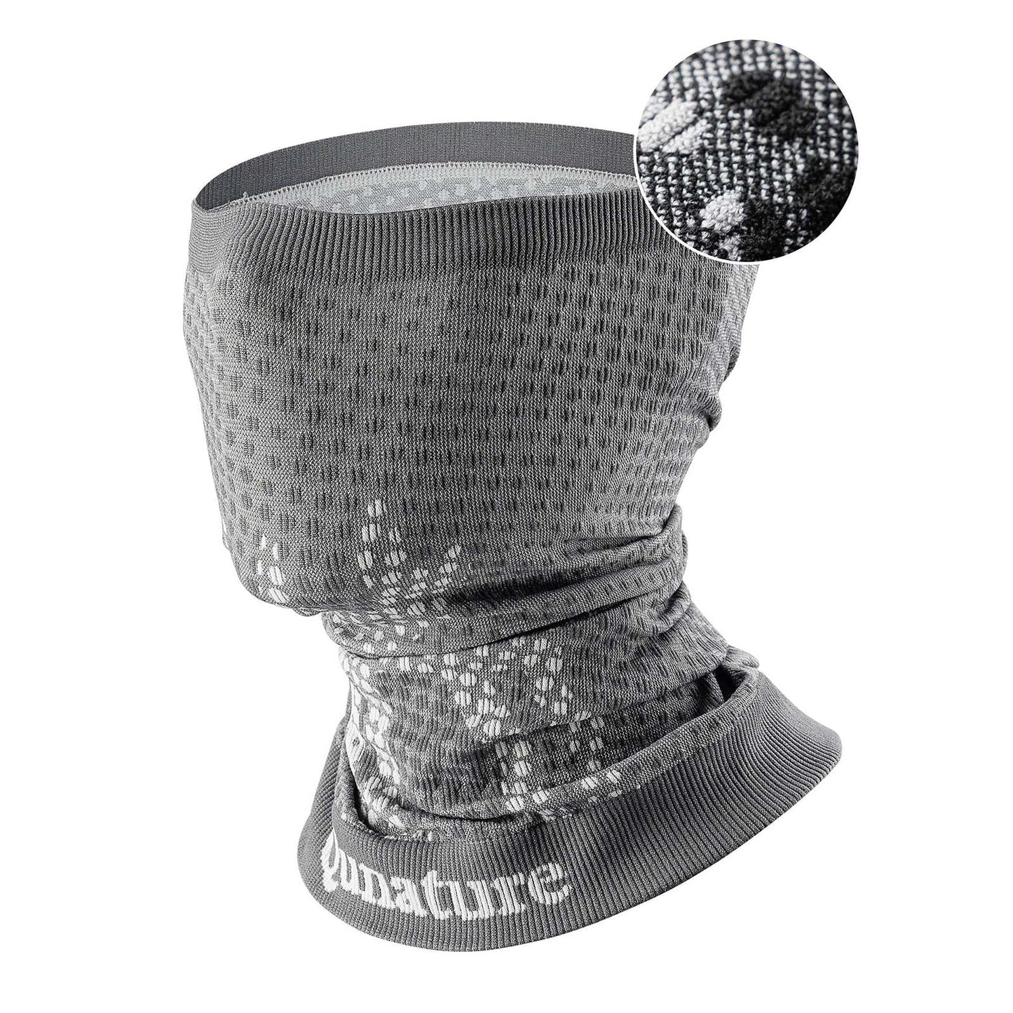 Qunature Halbe Sturmhaube Atmungsaktiv #Color_Grau
