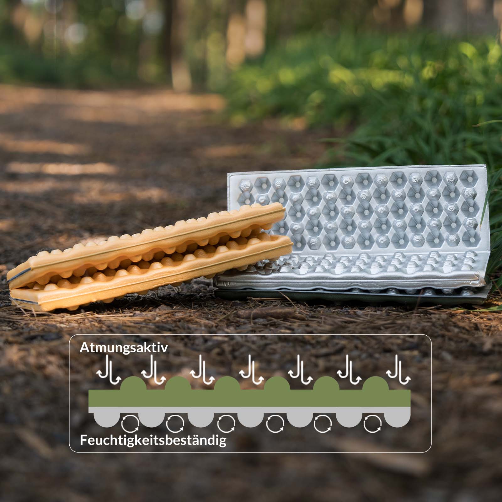 Qunature Sitzkissen Outdoor Faltbar