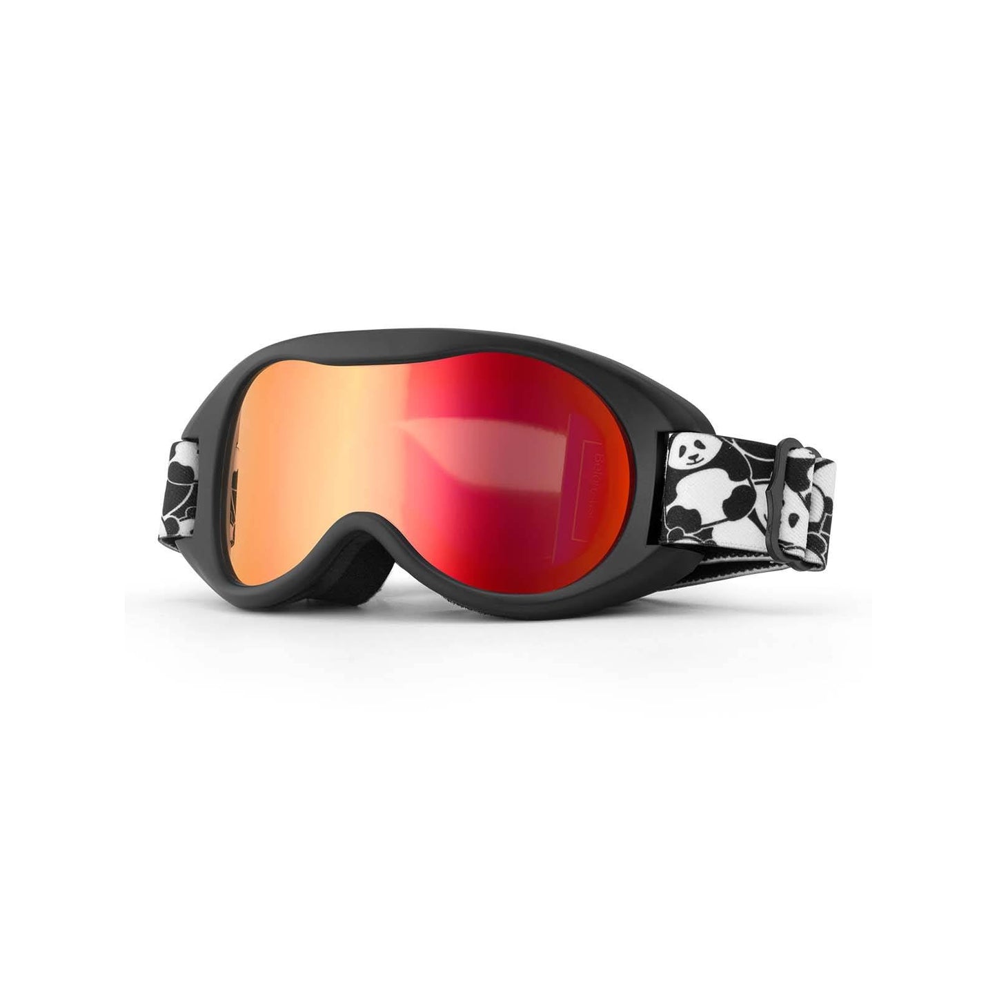 Qunature Skibrille Snowboard Brille f邦r Brillentr?ger Kinder Erwachsene #Color_Orange-Klein