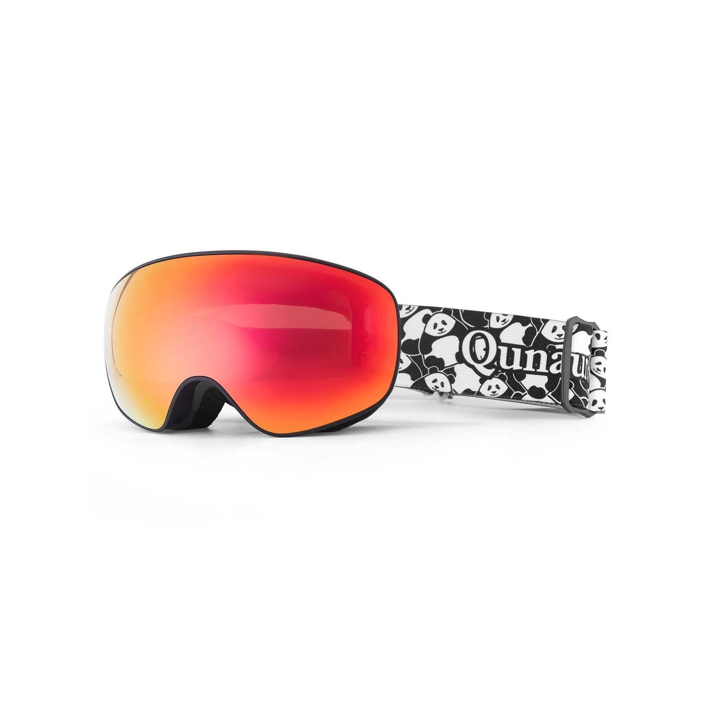 Qunature Skibrille Snowboard Brille f邦r Brillentr?ger Kinder Erwachsene #Color_Orange-Mittlere