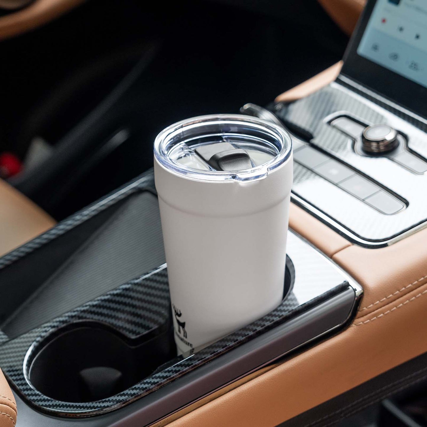 Qunature Thermobecher Edelstahl Kaffee-to-go