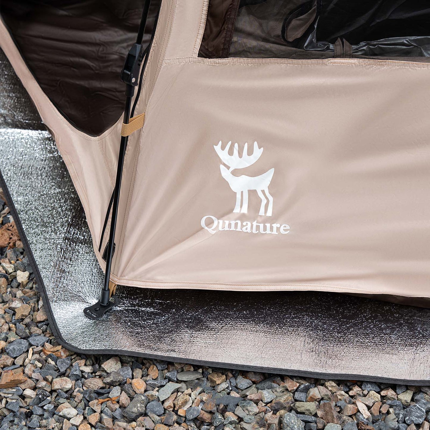 Qunature Tragbare Outdoor Sechseckige Aluminium-Folie