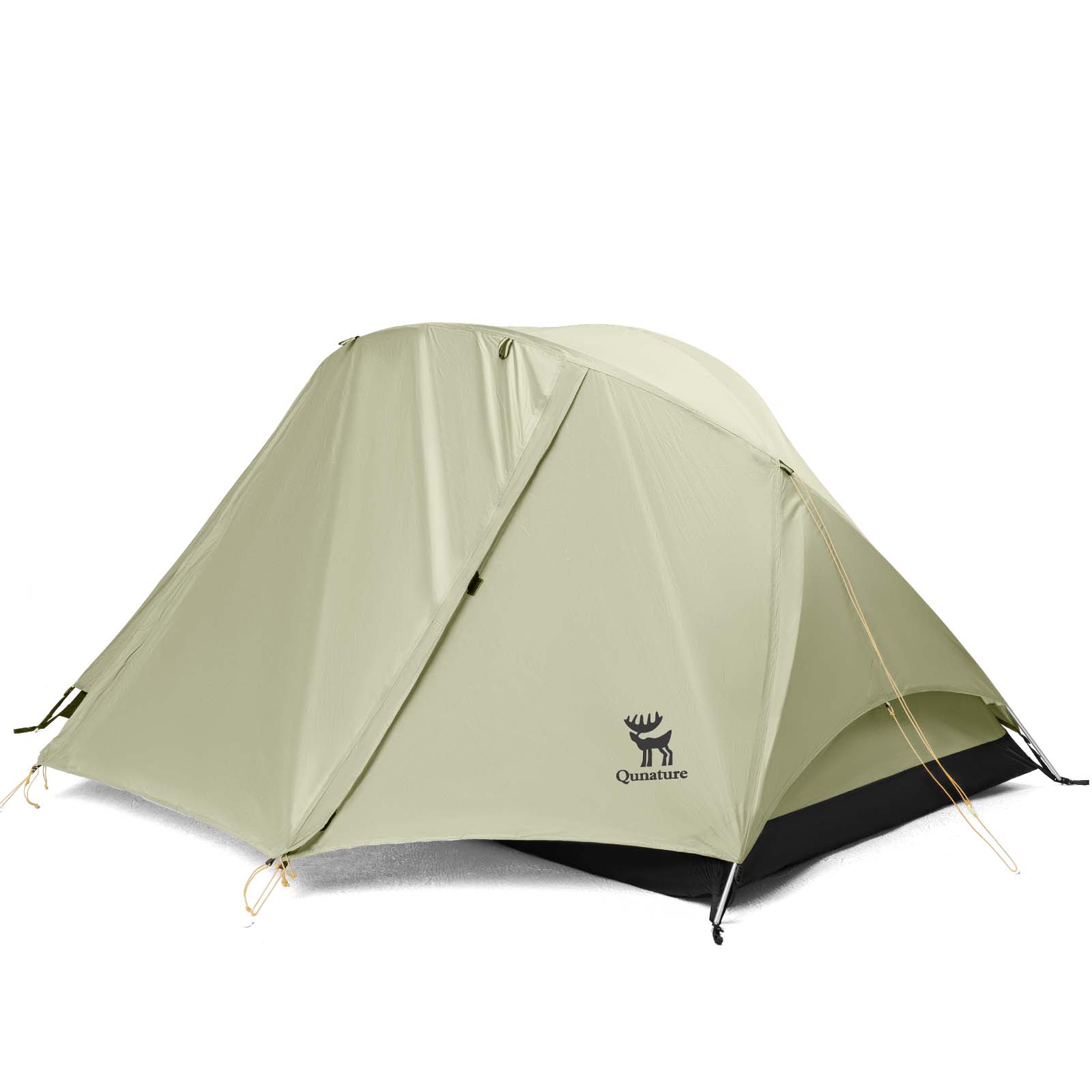 Qunature Wasserdichtes 2-Personen Rucksackzelt mit X-Struktur #Color_Gebrochenes Wei?