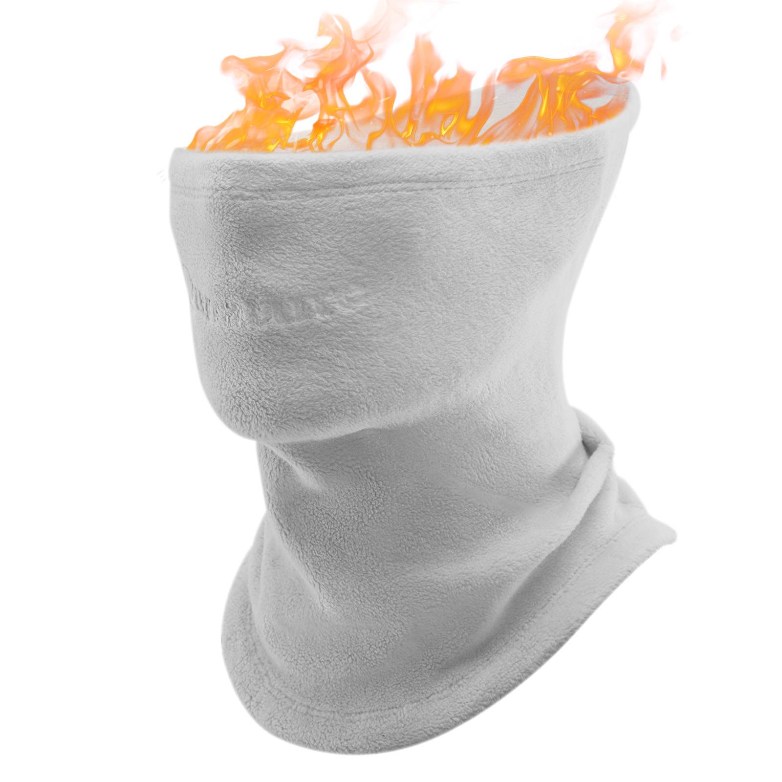Qunature Winddichte Fleece Sturmhaube Balaclava Skimaske Warm #Color_Dunkelgrau