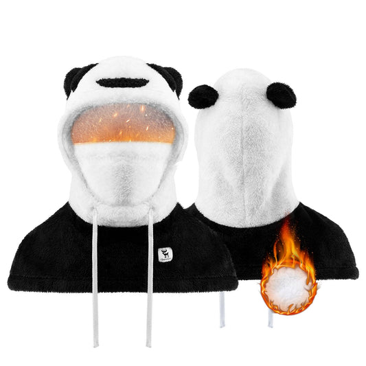 Qunature Winddichte Panda-M邦tze f邦r Kinder/Jugendliche
