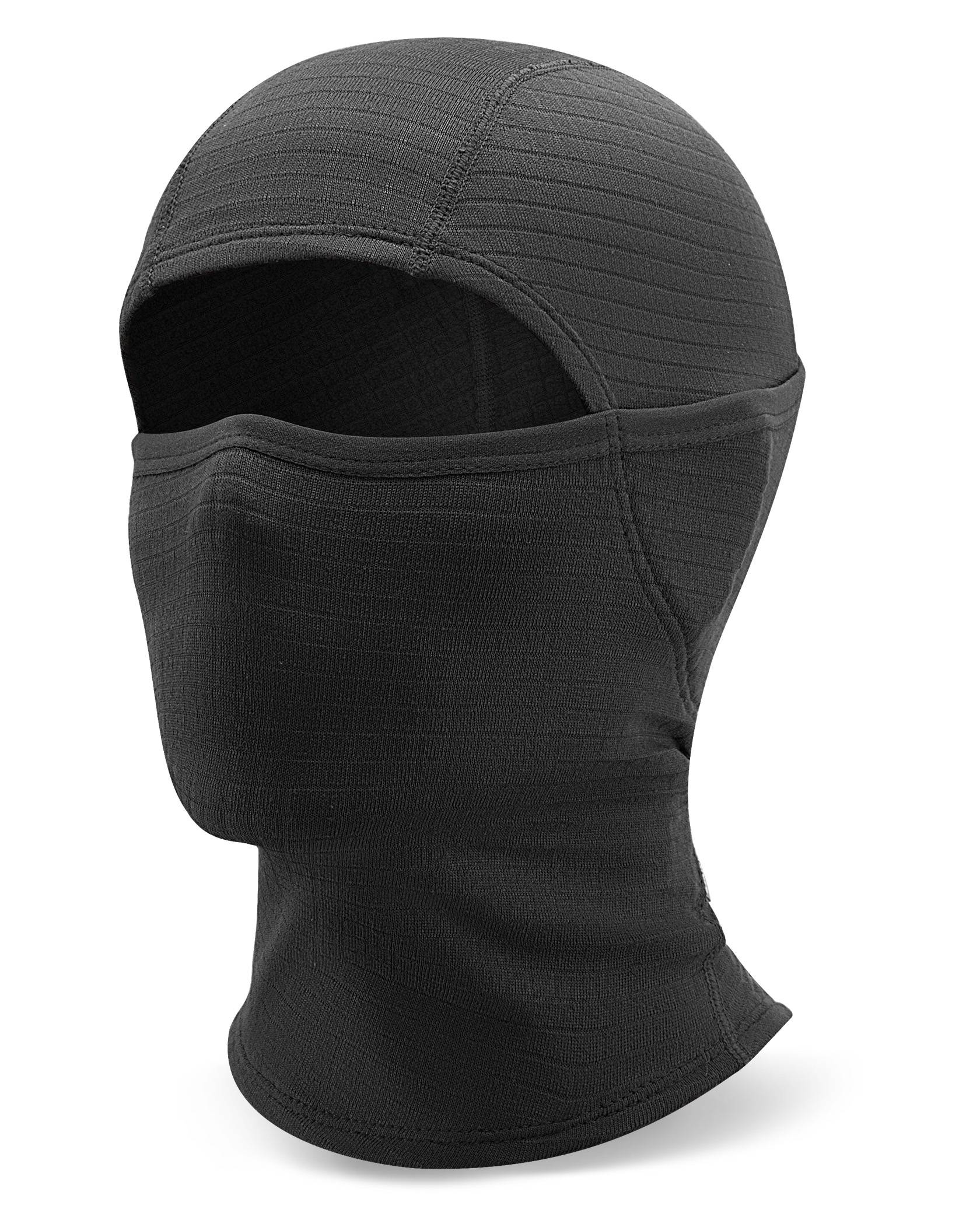 Qunature Winddichte Sturmhaube Herbst Winter Balaclava #Color_Schwarz