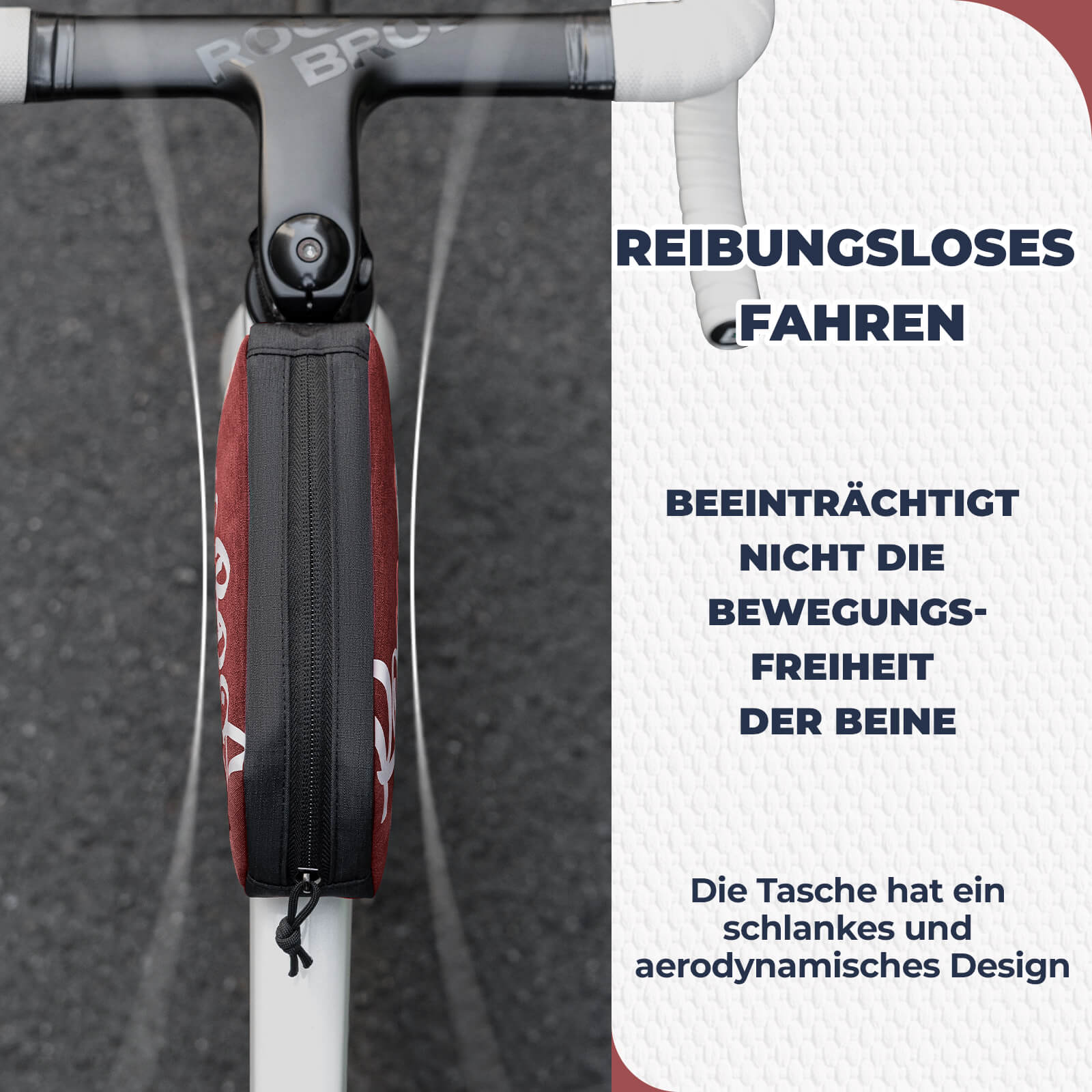 Oberrohrtasche Rahmentasche 0,8L - ROCKBROS-EU
