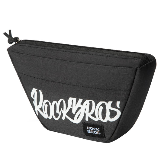 ROCKBROS Fahrrad Lenkertasche Fahrradtasche 0,7L für MTBRennrad Gravel - Schwarz