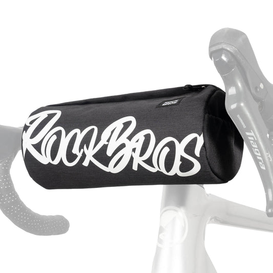 ROCKBROS Fahrrad Lenkertasche Klein mit Schultergurt 2L/3,6L für MTB Gravel Scooter Ebike-Schwarz-2L