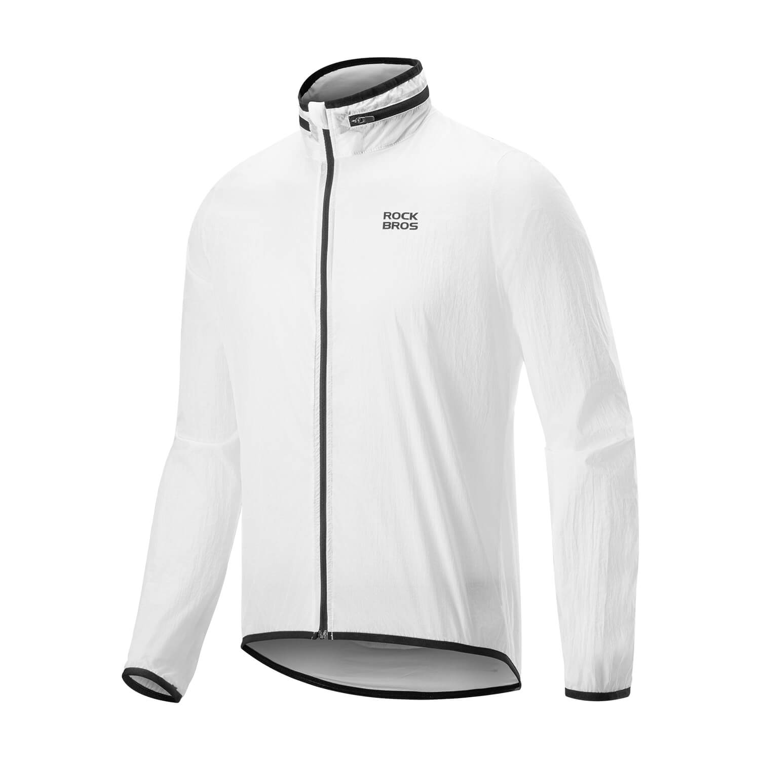 ROCKBROS Herren/Damen Leichte Fahrradjacke Faltbar Nachleuchtend Atmungsaktiv Frühling/Somme