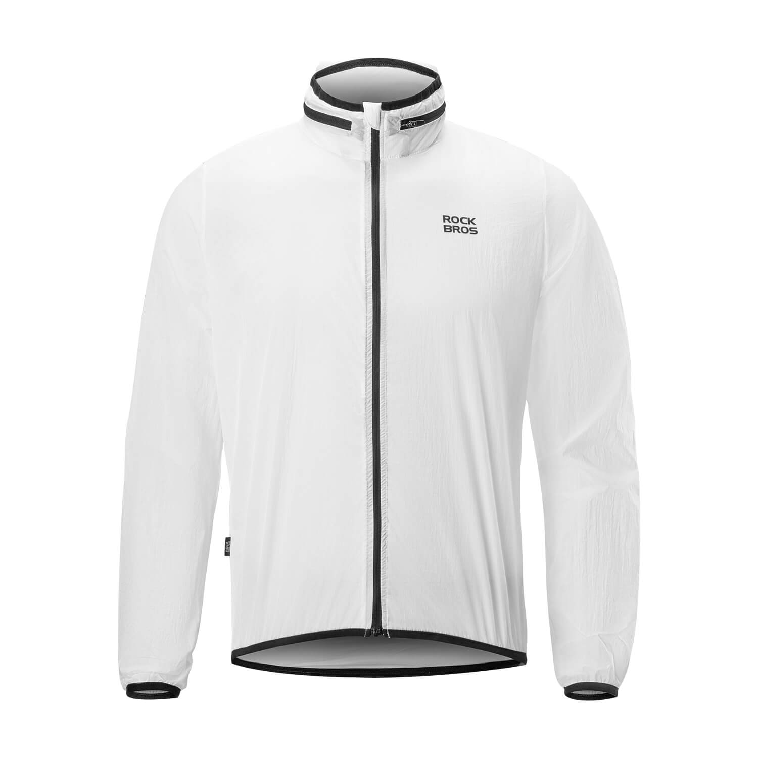 ROCKBROS Herren/Damen Leichte Fahrradjacke Faltbar Nachleuchtend Atmungsaktiv Frühling/Somme