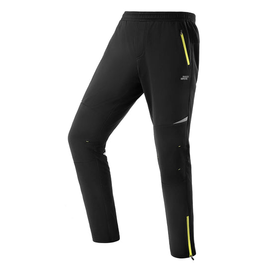 ROCKBROS Herren Fahrradhose, winddicht und warm für Winter Outdoor-Sport