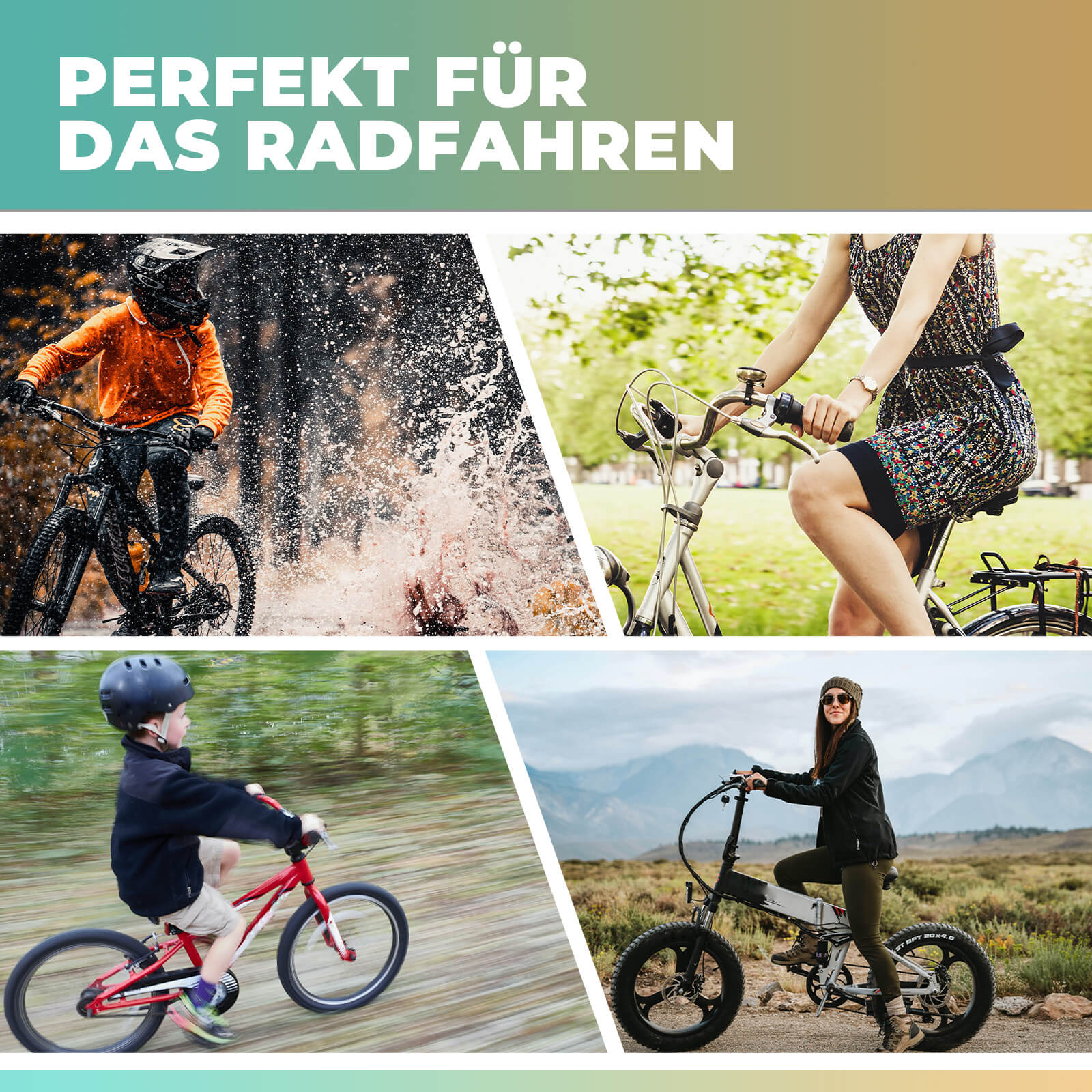 ROCKBROS Mini Fahrrad Satteltasche Fahrradtasche Geldbörse mit Gurt 0,25L