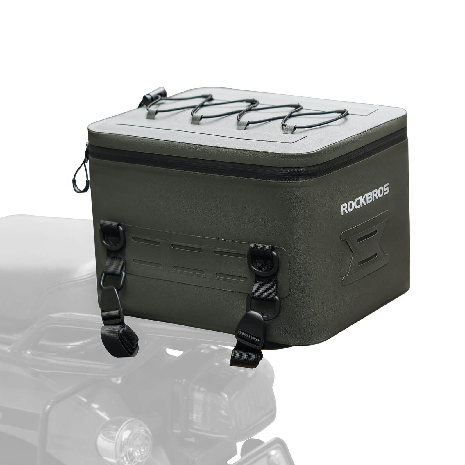 ROCKBROS Motorradtasche Wasserdicht Gepäckträgertasche Hecktasche 13L
