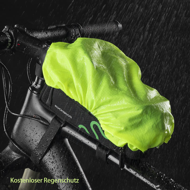 ROCKBROS Oberrohrtasche Handytasche für Smartphone mit Regenschutz 1,25 L
