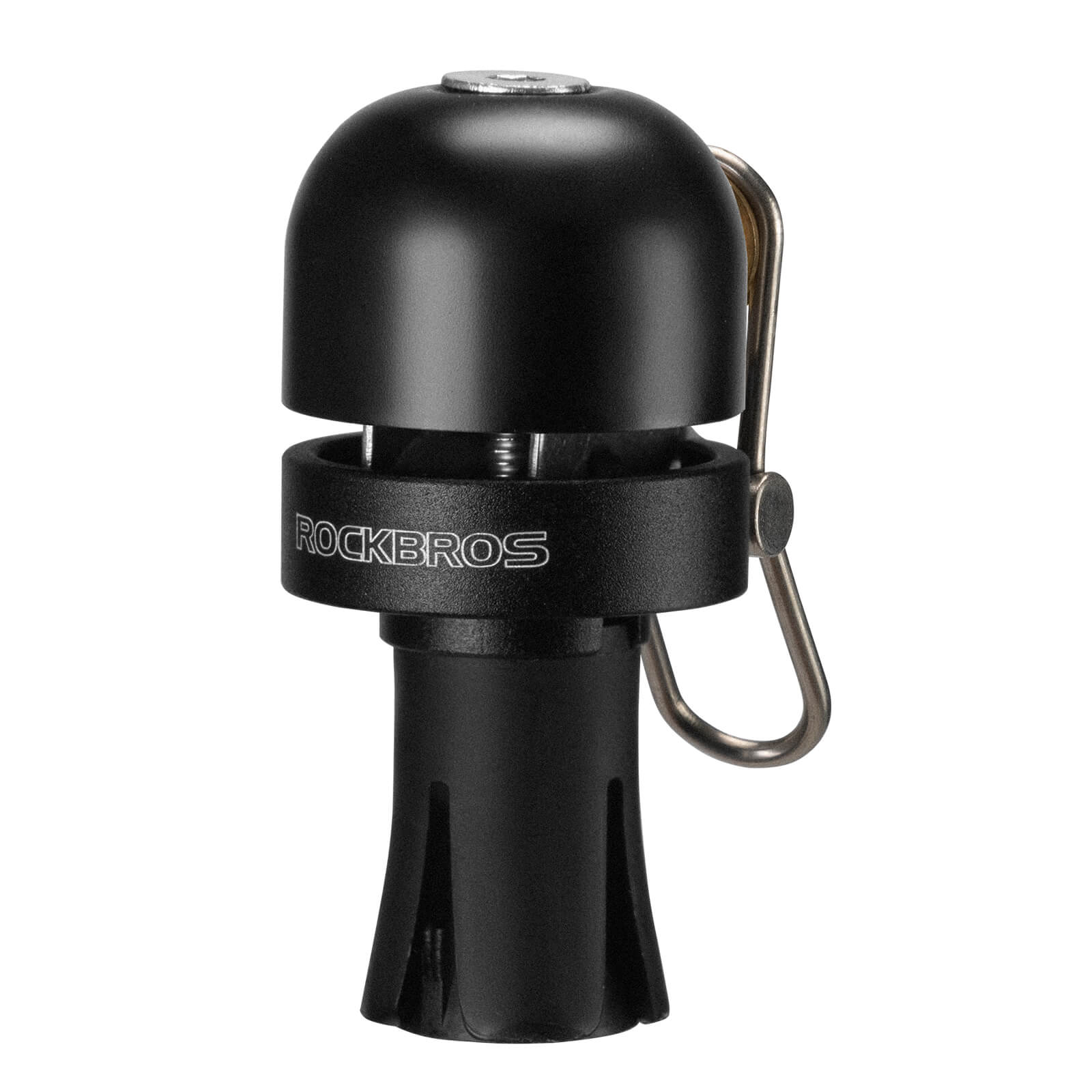 ROCKBROS Rennrad Fahrradklingel Mini Klingel für 22,2mm Dropbar Lenker-Schwarz
