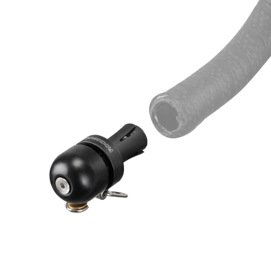 ROCKBROS Rennrad Fahrradklingel Mini Klingel für 22,2mm Dropbar Lenker-Schwarz
