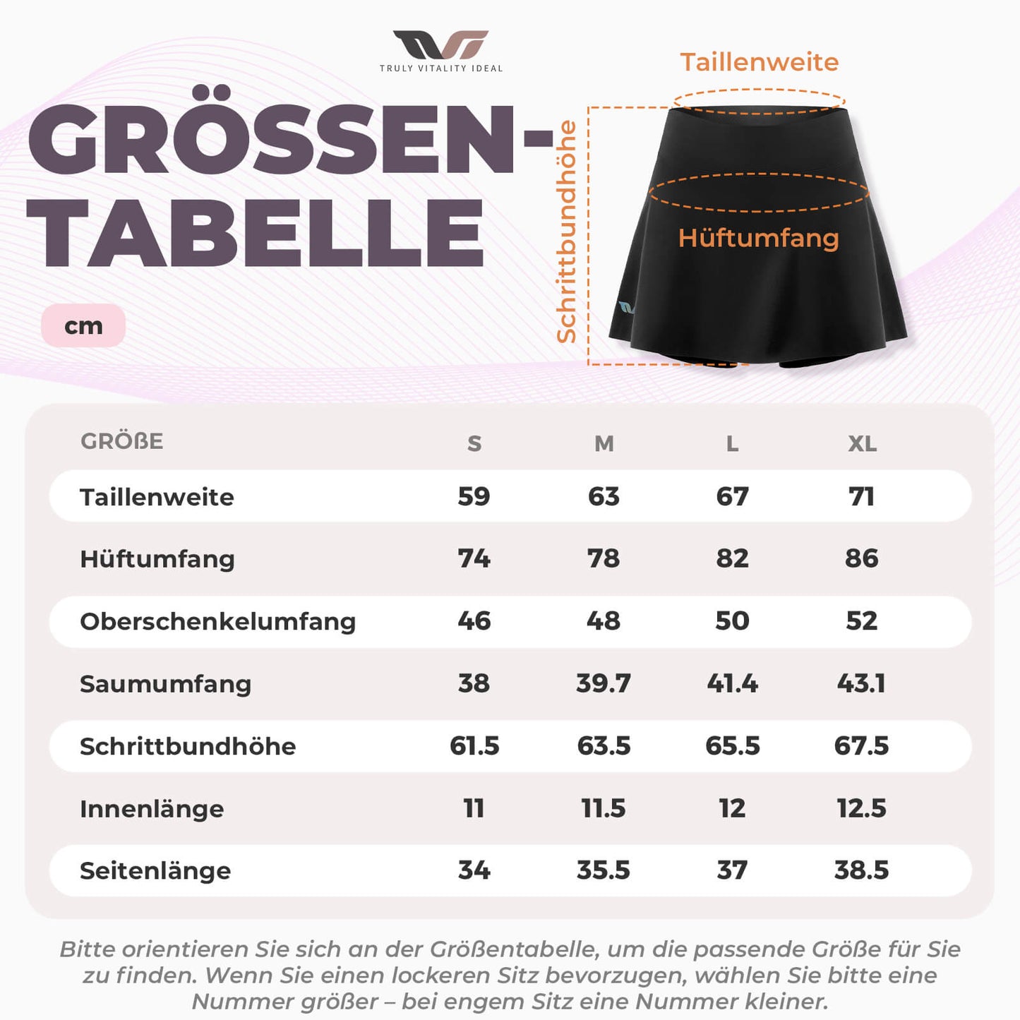 ROCKBROS TVI 2 in 1 Fahrradrock Kurze Gepolstert Radlerhose mit Tasche Damen-Schwarz