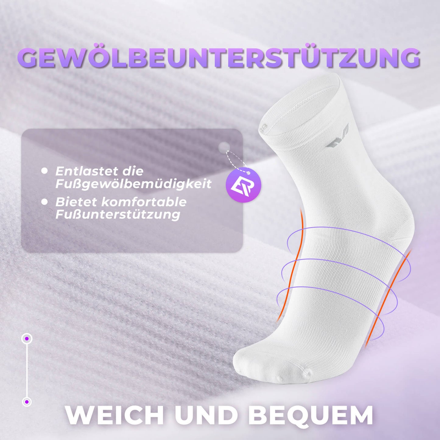 ROCKBROS TVI Damen Sportsocken Atmungsaktive Fahrradsocken Sommer
