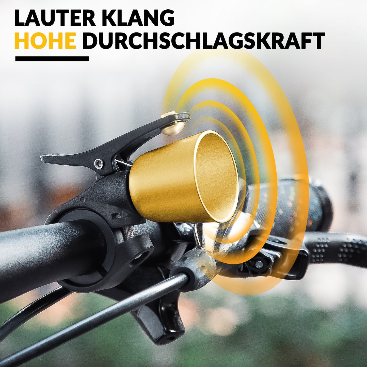 ROCKBROS Fahrradklingel Laut Retro Klingel für MTB Rennrad Vier Farben - ROCKBROS-EU