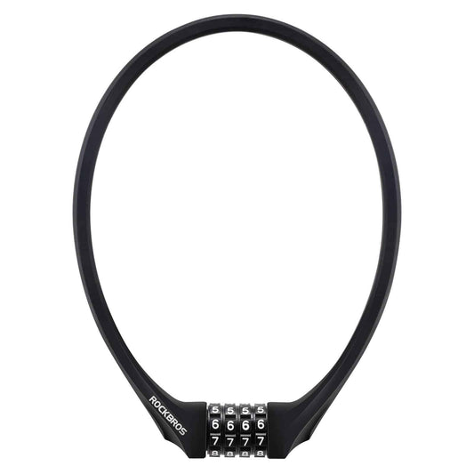 ROCKBROS Fahrradschloss mit 4-Stellig Zahlencode 65cm lang - ROCKBROS-EU