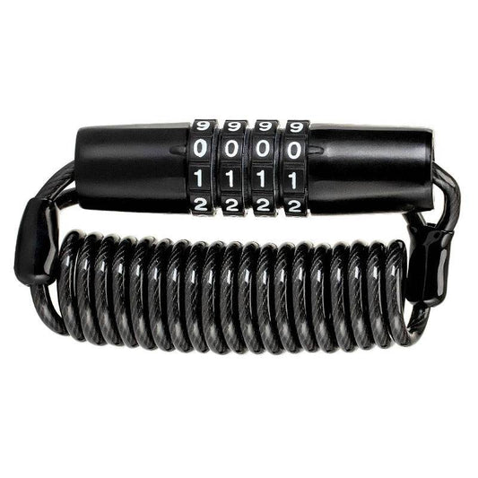 ROCKBROS Fahrradschloss Zahlenschloss  Helmschloss mit 4-stellig Code max. 150 cm - ROCKBROS-EU
