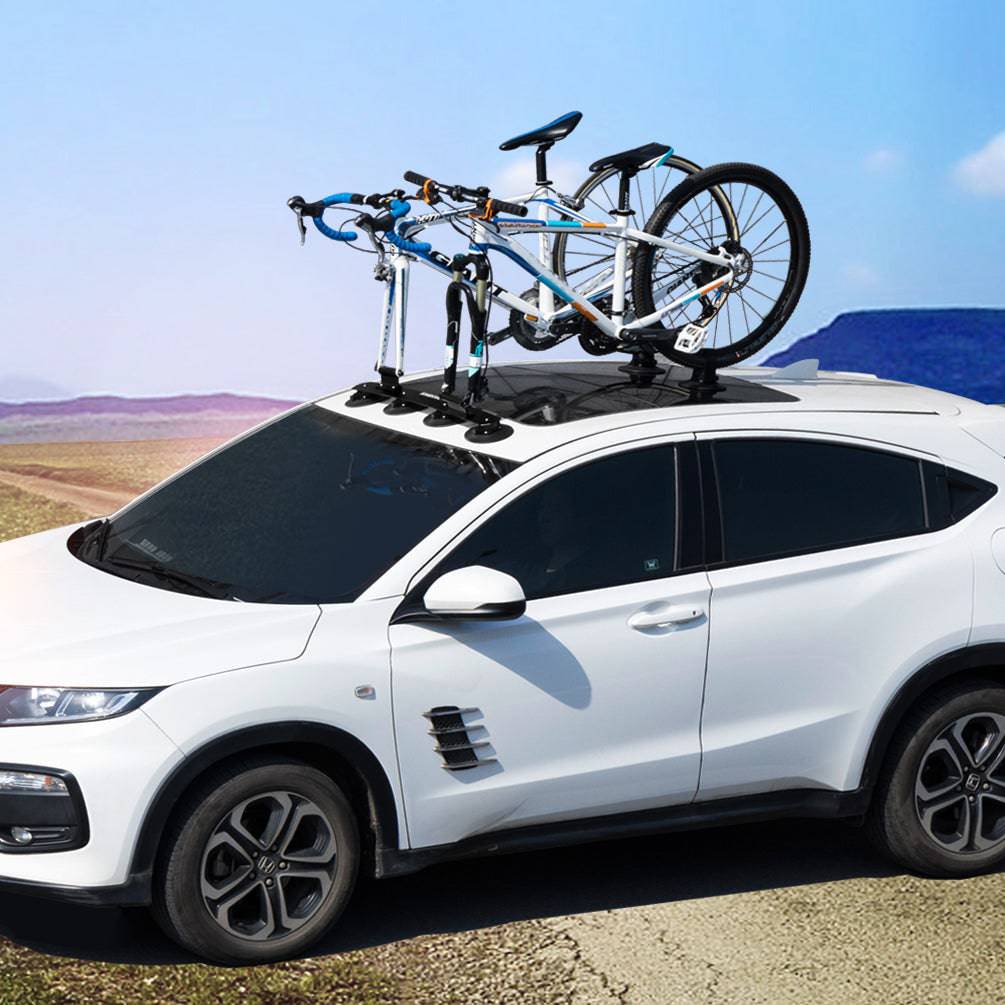 ROCKBROS Fahrradträger Fahrrad Dachträger mit Saugnäpfe Schnellmontage - ROCKBROS-EU