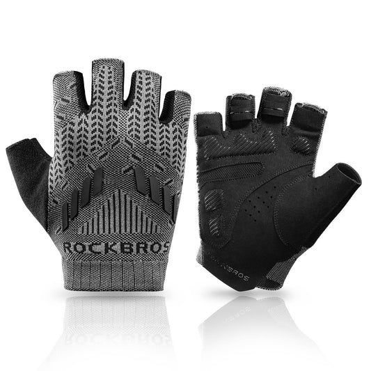 ROCKBROS Half Finger Shock Absorbing Cycling Handschuhe Sommer Herren - ROCKBROS-EU