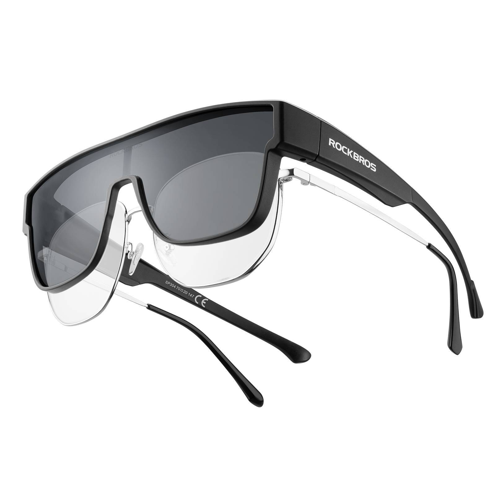 ROCKBROS Polarisierte Fahrradbrille Kurzsichtbrille Unisex Sportbrille - ROCKBROS-EU