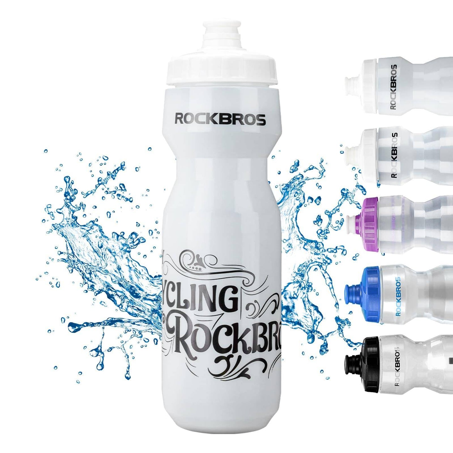 ROCKBROS Sport Trinkflasche 750ml Fahrrad Wasserflasche BPA-Frei - ROCKBROS-EU