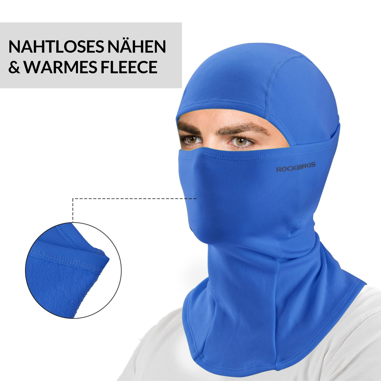 ROCKBROS Sturmhaube Herbst Winter Balaclava für Outdoorsports Unisex - ROCKBROS-EU