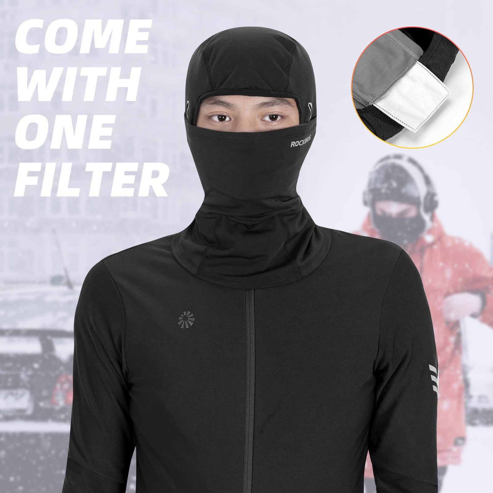 ROCKBROS Winter Balaclava Herren Winddicht Sturmmaske Outdoorsports - ROCKBROS-EU